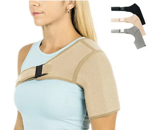 SHOULDER BRACE REVERSIBLE LOW-PROFILE SMALL BEIGE Mobilty Solutions.webp