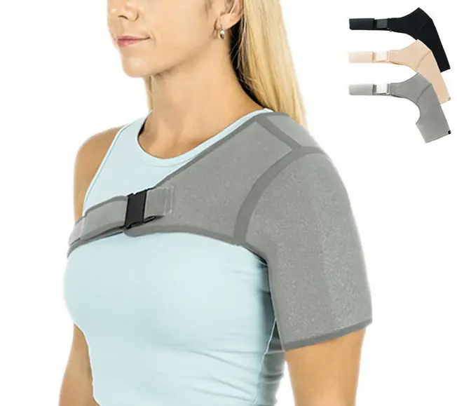 SHOULDER BRACE REVERSIBLE LOW-PROFILE SMALL GRAY Mobilty Solutions.webp