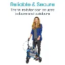 Wheel Walker Rollator - Lightweight Foldable Walking Transport2.webp