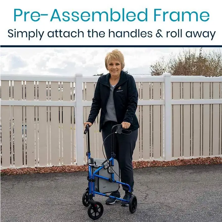 Wheel Walker Rollator - Lightweight Foldable Walking Transport3.webp