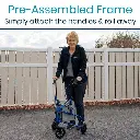 Wheel Walker Rollator - Lightweight Foldable Walking Transport3.webp