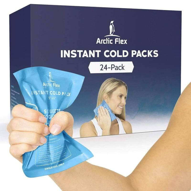 INSTANT COLD PACKS, SINGLE-USE, 24 PACK