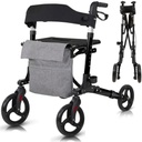 ROLLATOR WALKER - FOLDABLE 