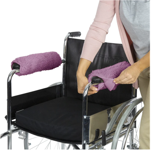 WHEELCHAIR ARMREST COVERS