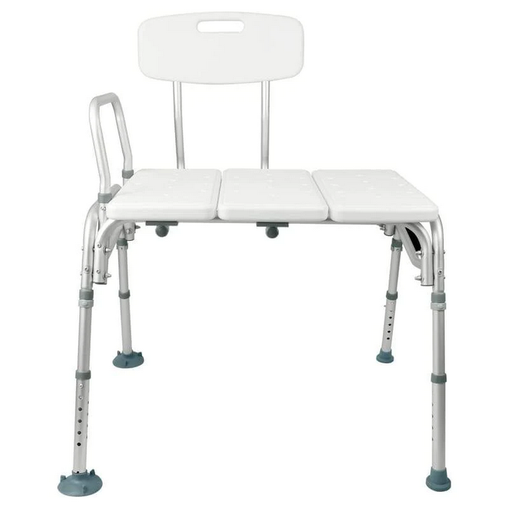 [Transfer Bench] BATHROOM TRANSFER BENCH, ADJUSTABLE ALUMINUM FRAME, NONSLIP